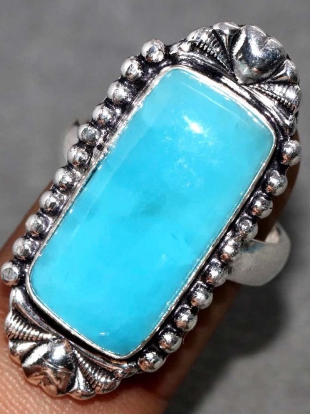 Hemimorphite Ring